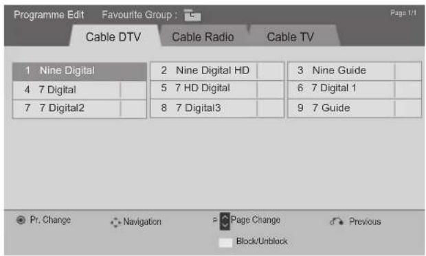 LG 55LX950N - BLOCK PROGRAMME - 3