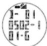 Soleus GPS 3.0 SG003 - Data numbering system/ Legend: - 1