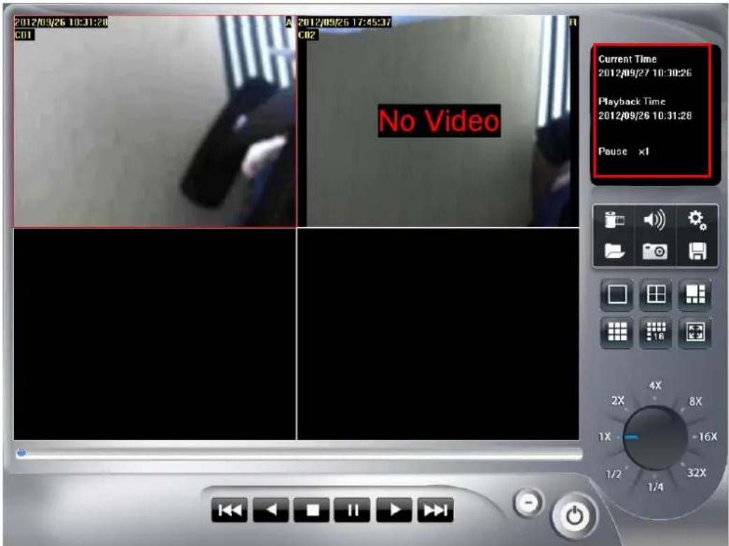 2012/09/26 10:31:20 C01 A 2012/09/26 17:45:37 C02 No Video Current Time 2012/09/27 10:30:26 Playback Time 2012/09/26 10:31:28 Pause x1