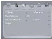 COBY TF-TV1212 - Option Setup - 1