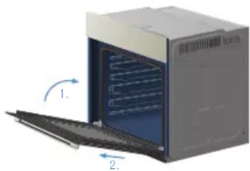 SAMSUNG BF641FGB - Odstranění dvířek - 2
