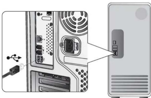 DELL KB813 - Install the Keyboard - 1