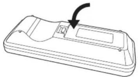 PANASONIC PT-LB51NTU - Preparation for the remote control unit - 3