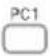 PANASONIC PT-LB51NTU - Press the DIRECT INPUT SELECT buttons. - 1
