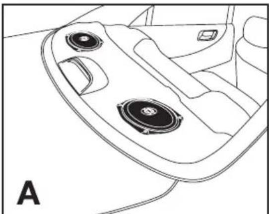PowerBass 2XL-463 - EXAMPLES OF MOUNTING - 1