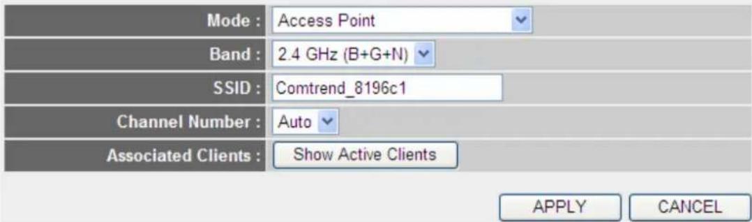 Comtrend WR-5882 - Basic Settings - 1