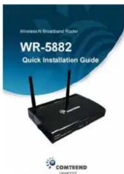 Comtrend WR-5882 - 1-3 Package Contents - 4