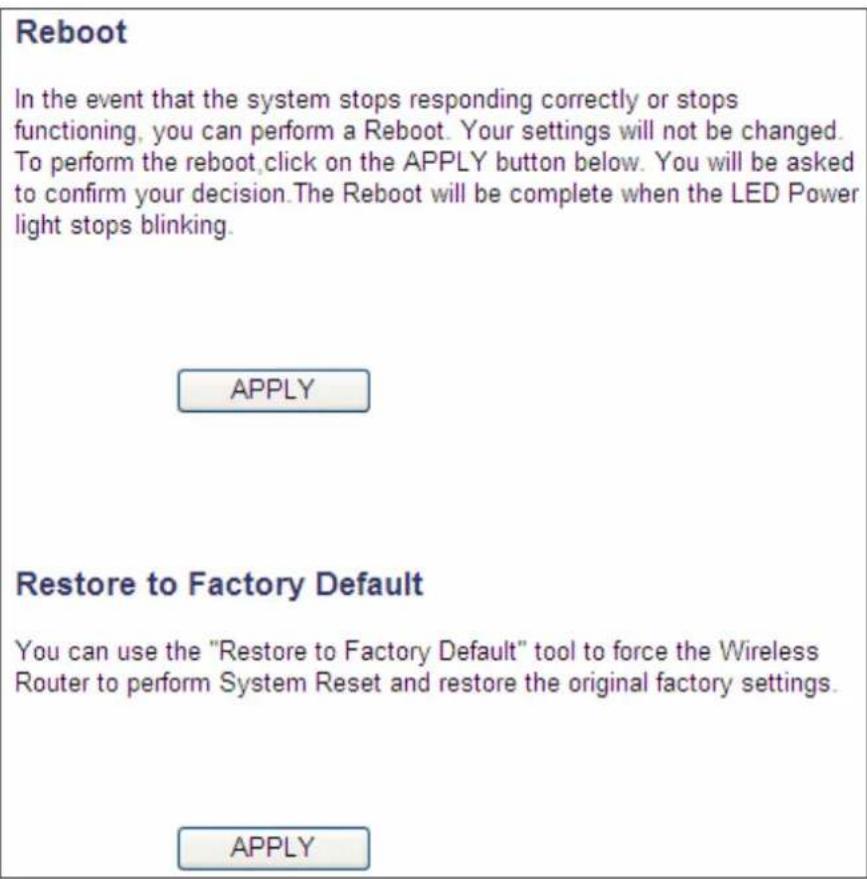 Comtrend WR-5882 - 3-7 System Reset - 1