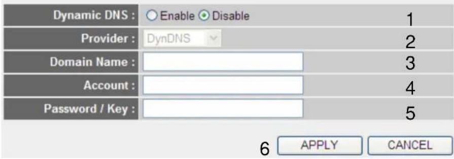 Comtrend WR-5882 - DDNS - 1