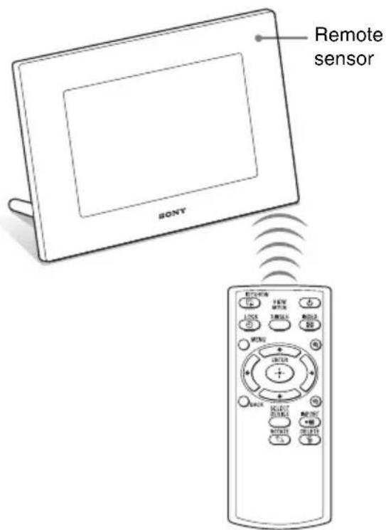 Remote sensor SONY