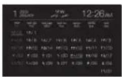 SONY DPF-A700 - Clock and Calendar display - 17