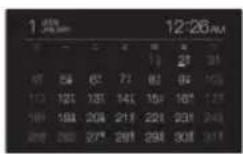 SONY DPF-A700 - Clock and Calendar display - 15