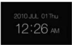SONY DPF-A700 - Clock and Calendar display - 3