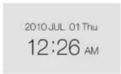SONY DPF-A700 - Clock and Calendar display - 4