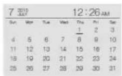 SONY DPF-A700 - Clock and Calendar display - 13