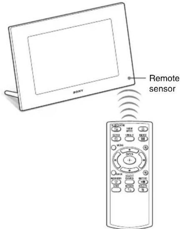 Remote sensor SONY