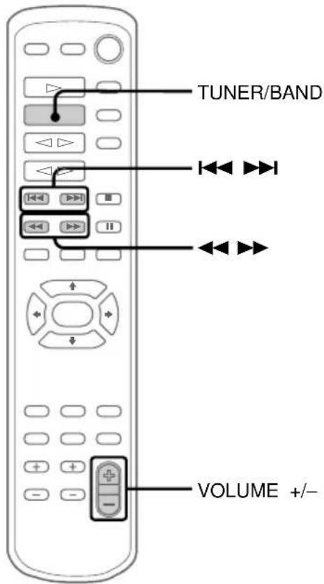 SONY MHC-ZX30AV - — Preset Tuning - 2