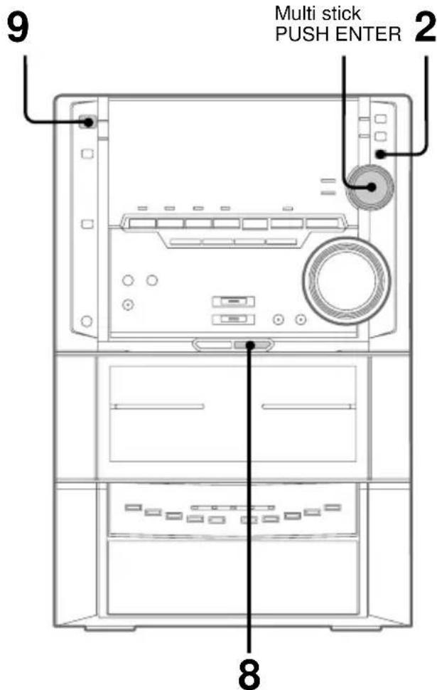SONY MHC-ZX30AV - Timer-recording radio programs - 1