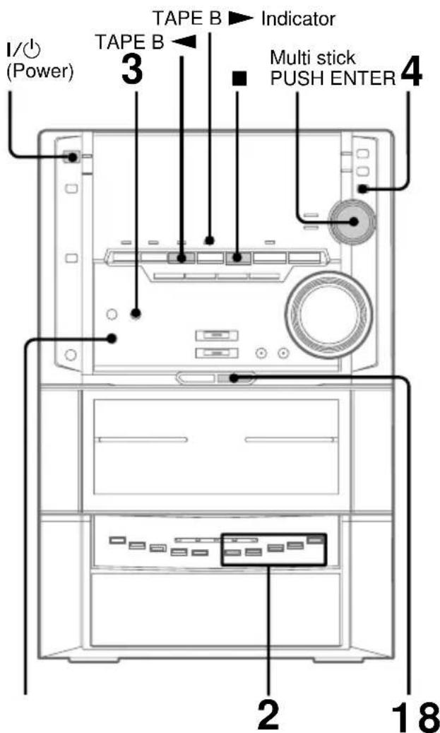 SONY MHC-ZX30AV - — CD Synchro Recording - 1
