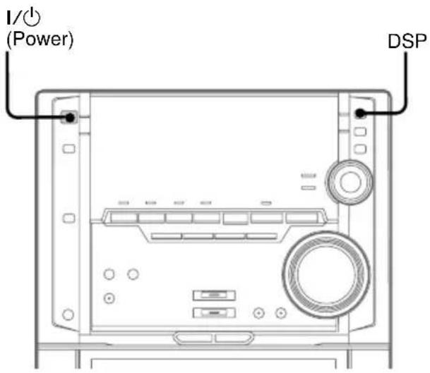 SONY MHC-ZX30AV - Selecting surround effects - 1