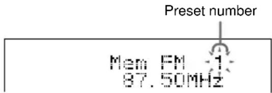 SONY MHC-ZX30AV - Step 4: Presetting radio stations - 2