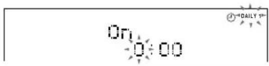 SONY MHC-ZX30AV - — Daily Timer - 2