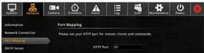 ACTi ENR-110 - Change Port Setting - 1