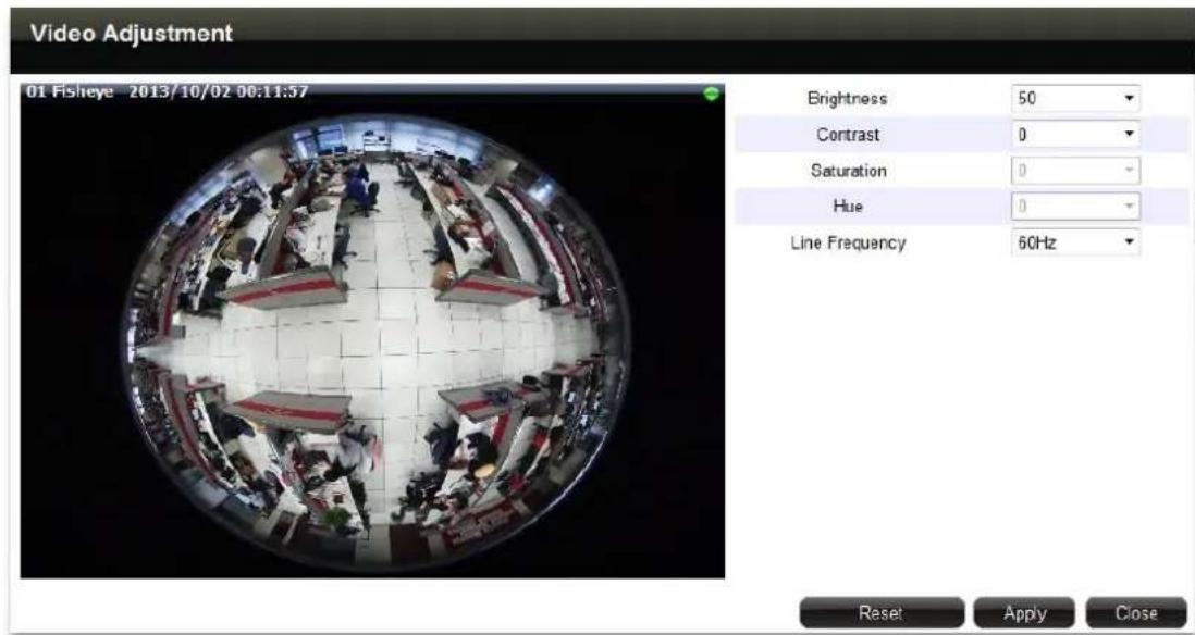ACTi ENR-110 - Fine-tune the Image: Brightness/Contrast/Saturation/Hue - 2