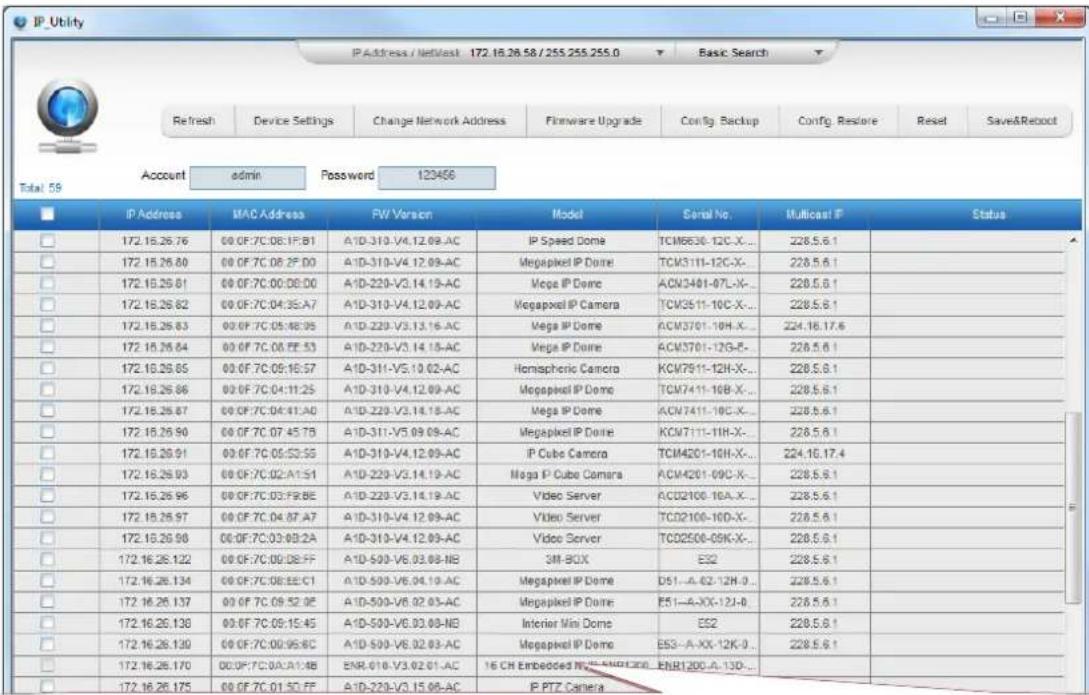 ACTi ENR-110 - Via ACTi IP Utility - 1