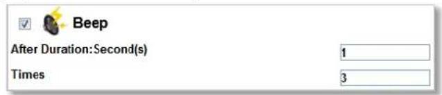ACTi ENR-110 - Response Types - 3