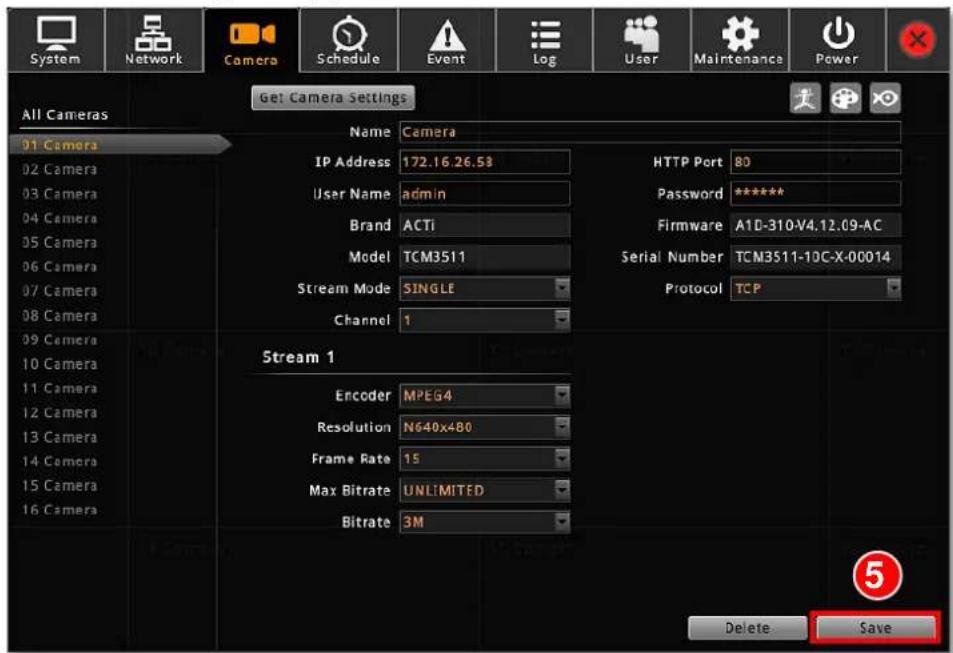 ACTi ENR-110 - Add Cameras - 3