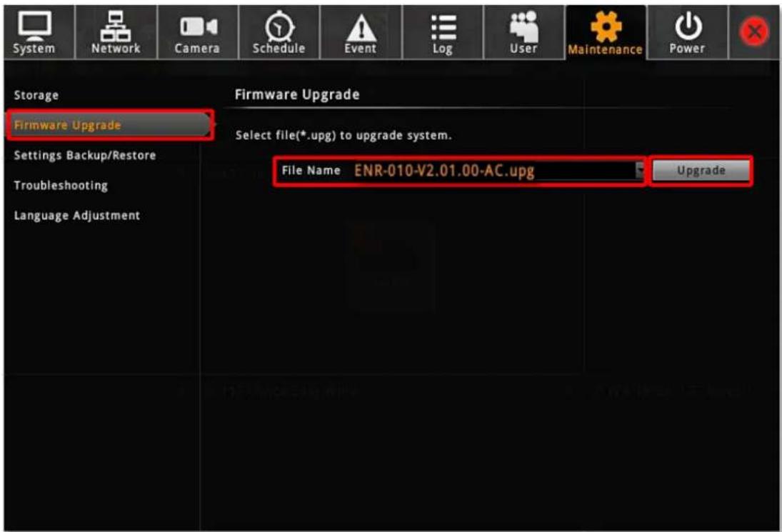 ACTi ENR-110 - Upgrade Firmware - 1
