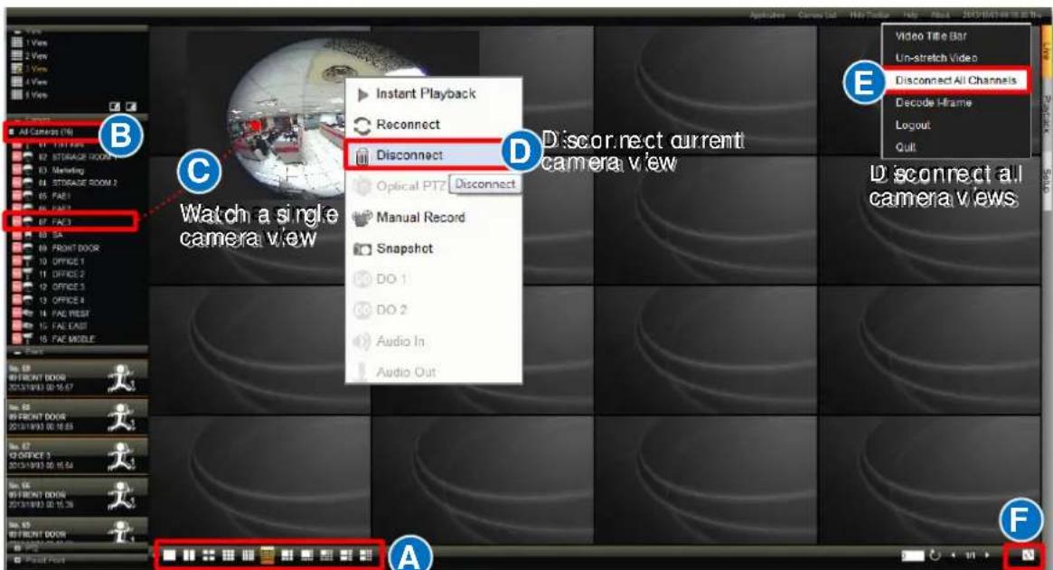 ACTi ENR-110 - Remove Camera Views - 2