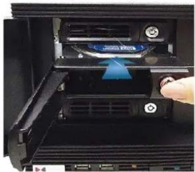 ACTi ENR-110 - Step 3 Install the Tray - 1
