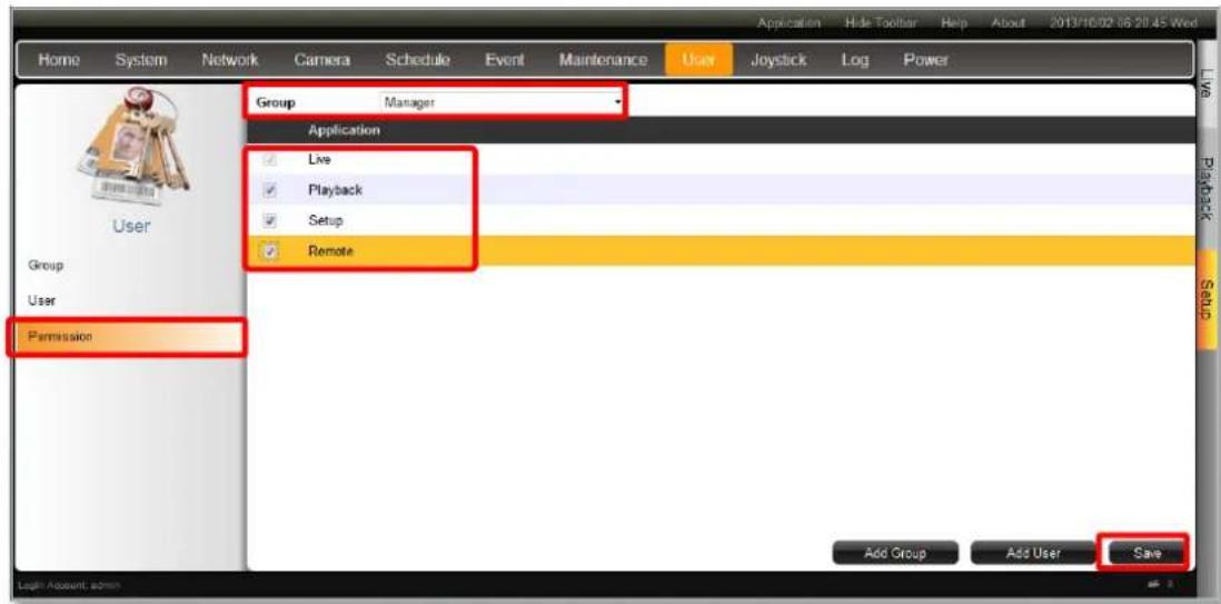 ACTi ENR-110 - Add a Group - 2
