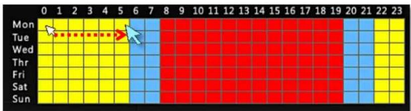 ACTi ENR-110 - Set the Recording Schedule - 2