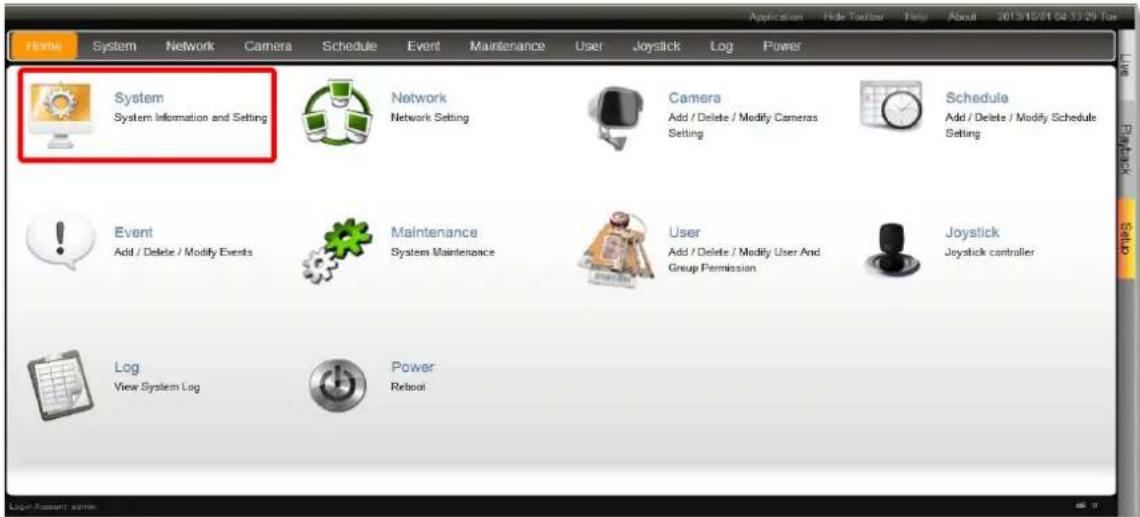 ACTi ENR-110 - Set System Name - 1