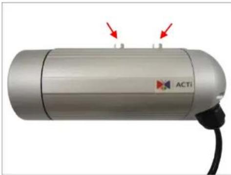 ACTi D42A - Step 2: Attach the Sunshield - 1