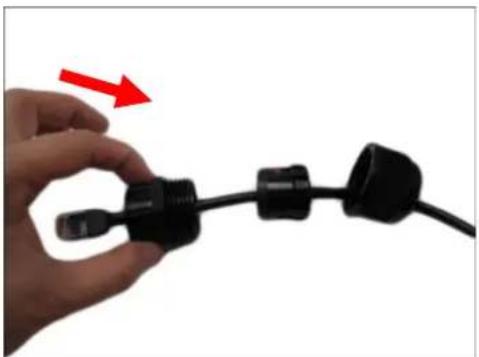 ACTi D42A - How to Use the Cable Gland - 11