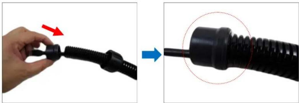ACTi D42A - How to Use the Conduit Gland - 8
