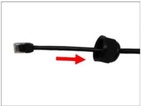 ACTi D42A - How to Use the Cable Gland - 9