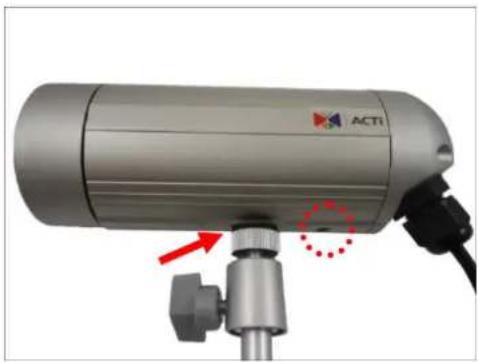 ACTi D42A - Step 3: Install the Camera - 1