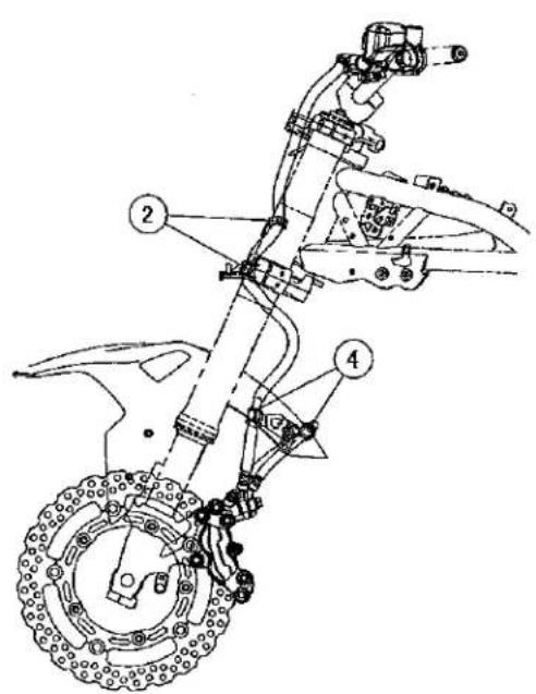 KAWASAKI Z900 (2016) - Cable, Wire, and Hose Routing - 2