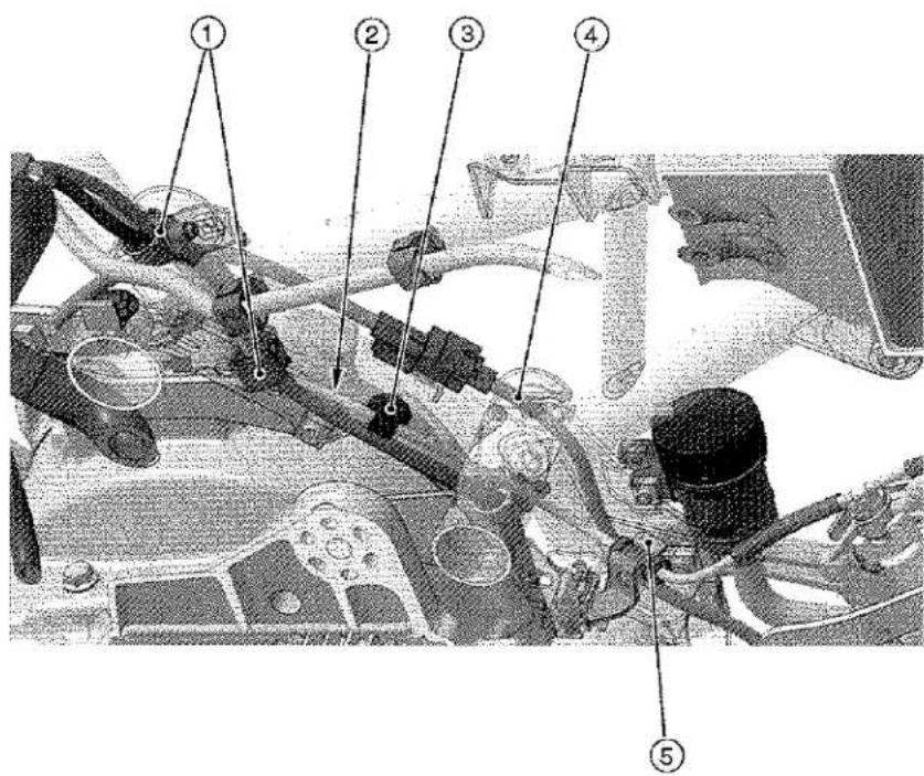 KAWASAKI Z900 (2016) - Cable, Wire, and Hose Routing - 1