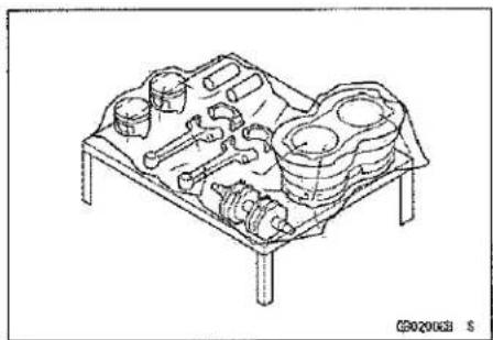 KAWASAKI Z900 (2016) - Storage of Removed Parts - 1