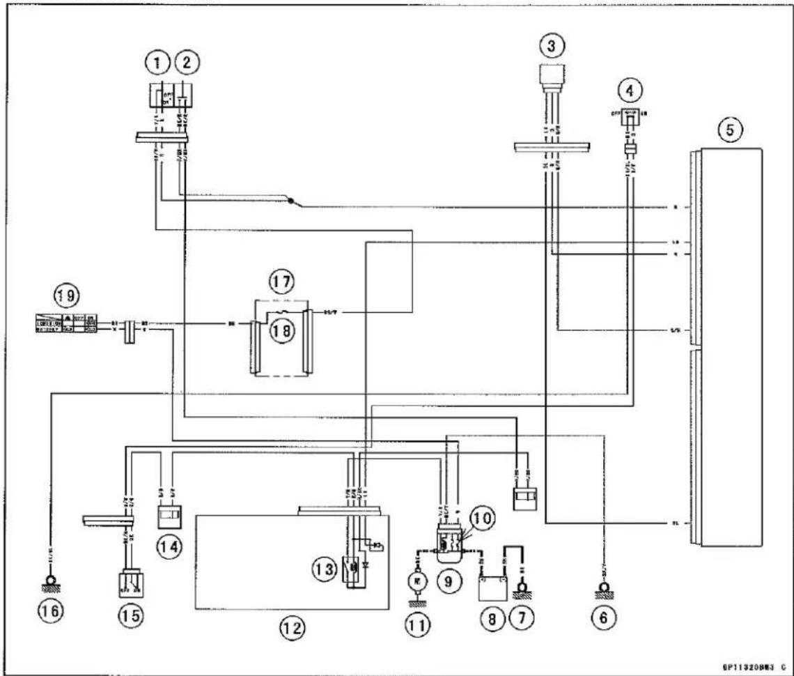KAWASAKI Z900 (2016) - Electric Starter System - 1
