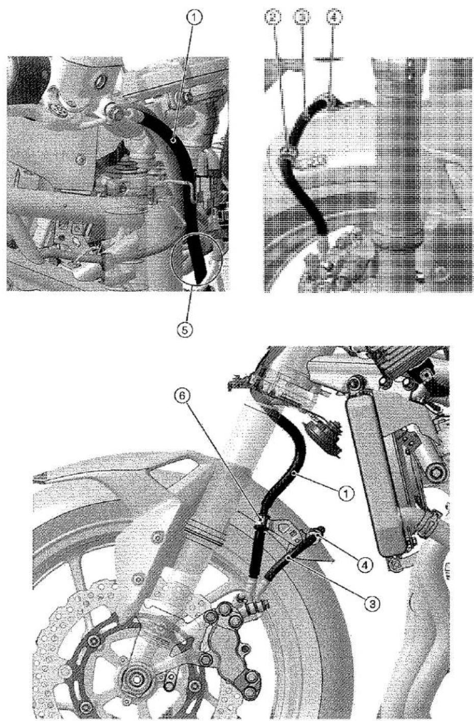 KAWASAKI Z900 (2016) - Cable, Wire, and Hose Routing - 1