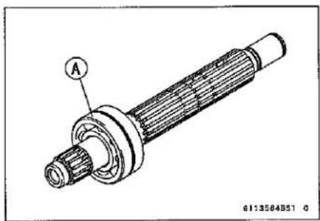 KAWASAKI Z900 (2016) - Transmission Shaft Assembly - 1