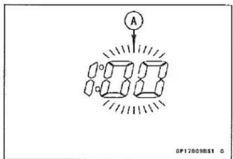 KAWASAKI Z900 (2016) - Clock Setting - 5