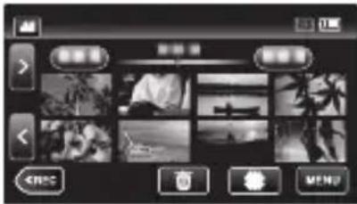 JVC Everio R GZ-R435GEU - Avspilling/sletting av filer på denne enheten - 1